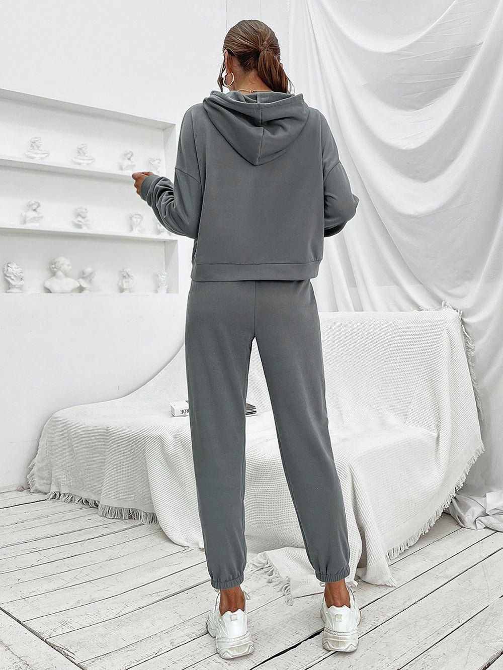 Sports Hoodie and Joggers Set BLUE ZONE PLANET