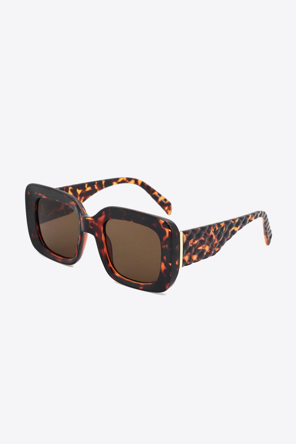 Square Polycarbonate UV400 Sunglasses BLUE ZONE PLANET
