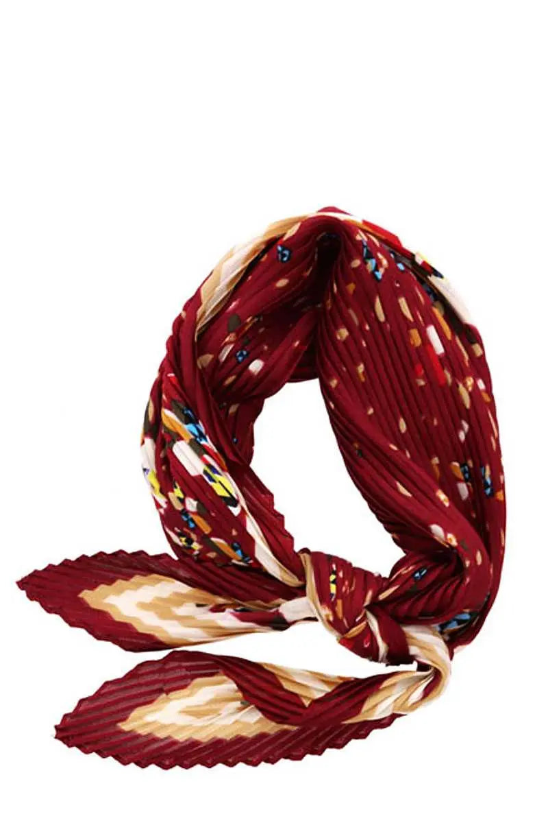 Stylish Fleeted Floral Print Bandanna Blue Zone Planet