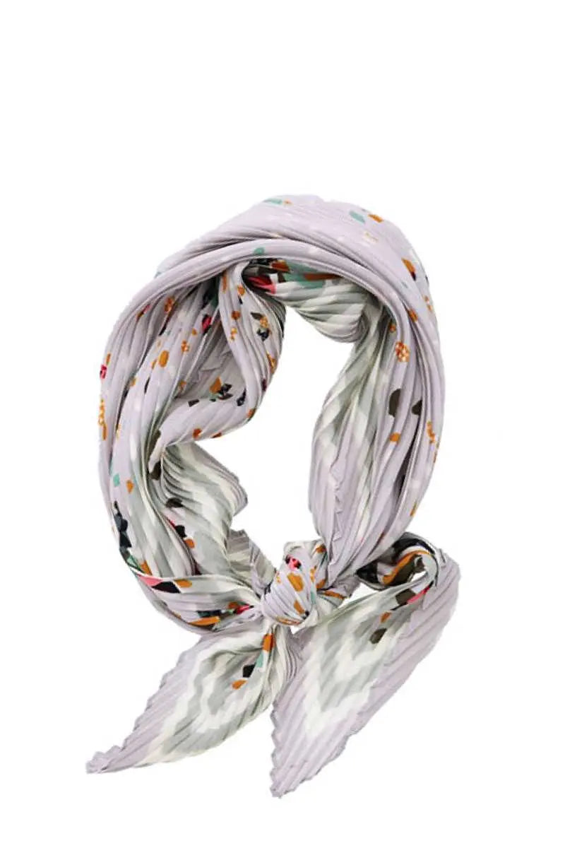 Stylish Fleeted Floral Print Bandanna Blue Zone Planet