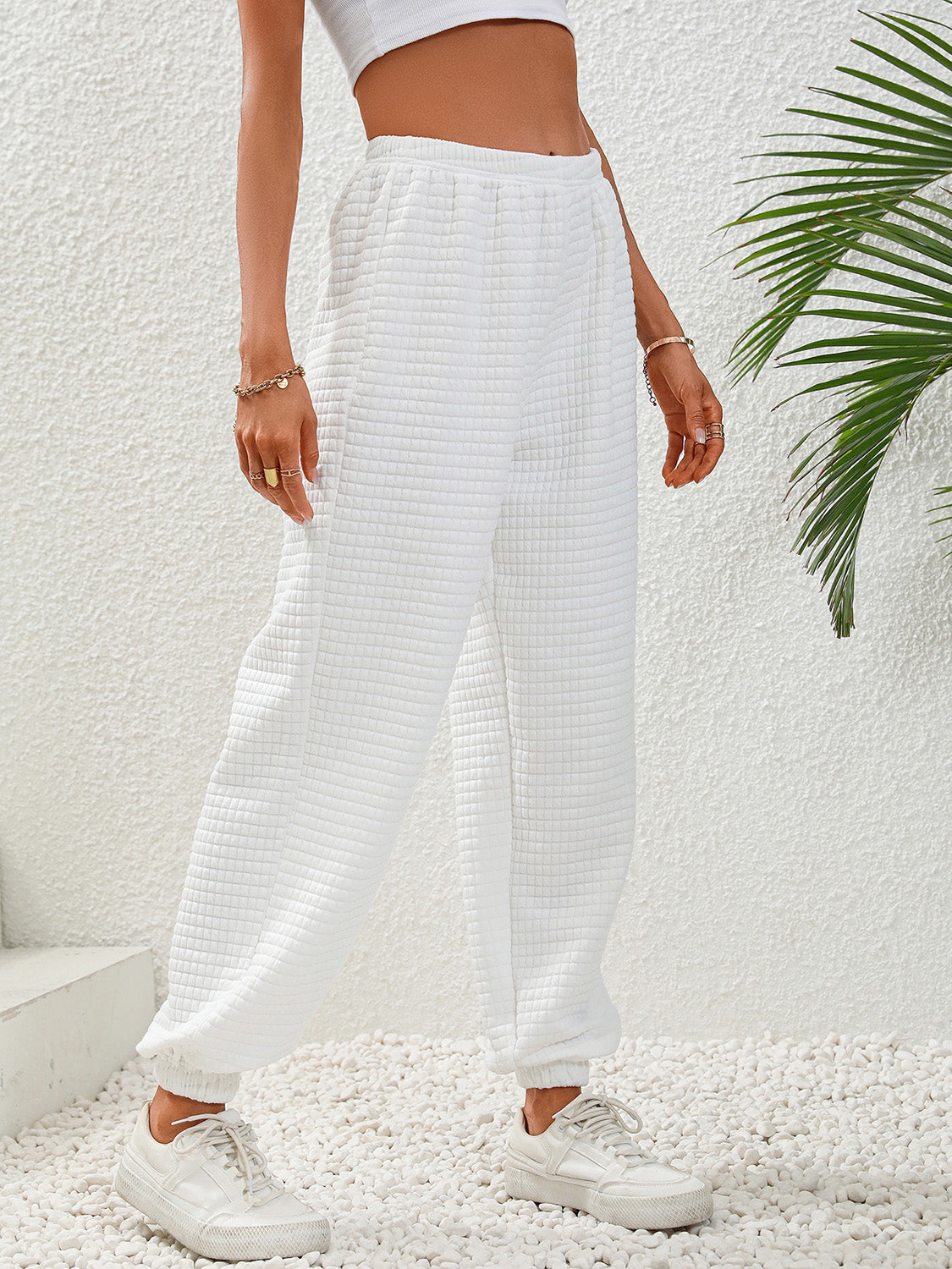 Textured Pull-On Joggers BLUE ZONE PLANET