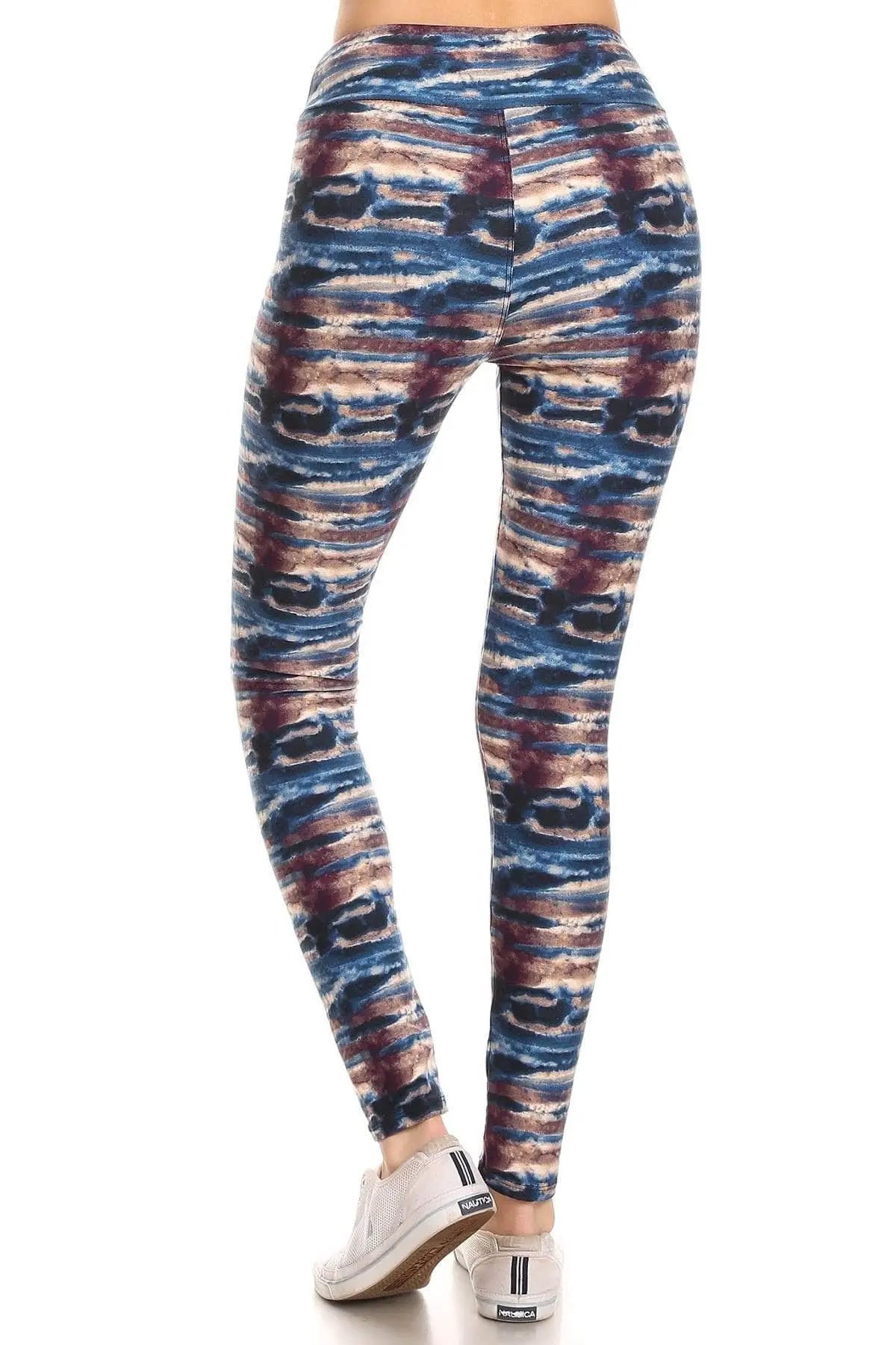 Tie-Dye Yoga Legging Blue Zone Planet