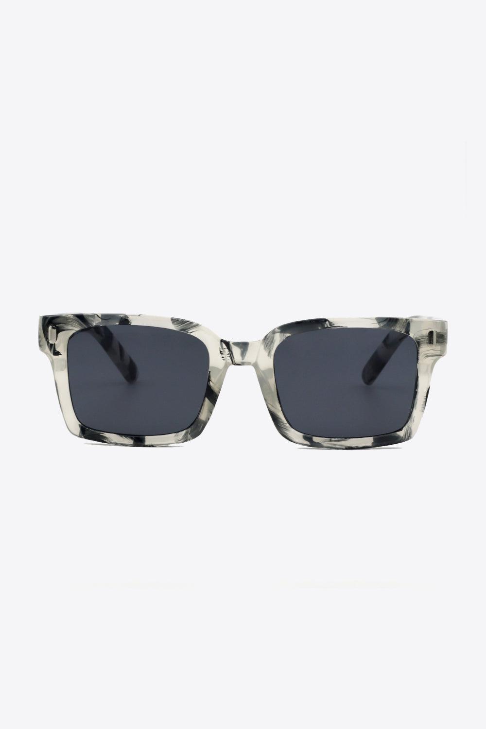 UV400 Polycarbonate Square Sunglasses BLUE ZONE PLANET