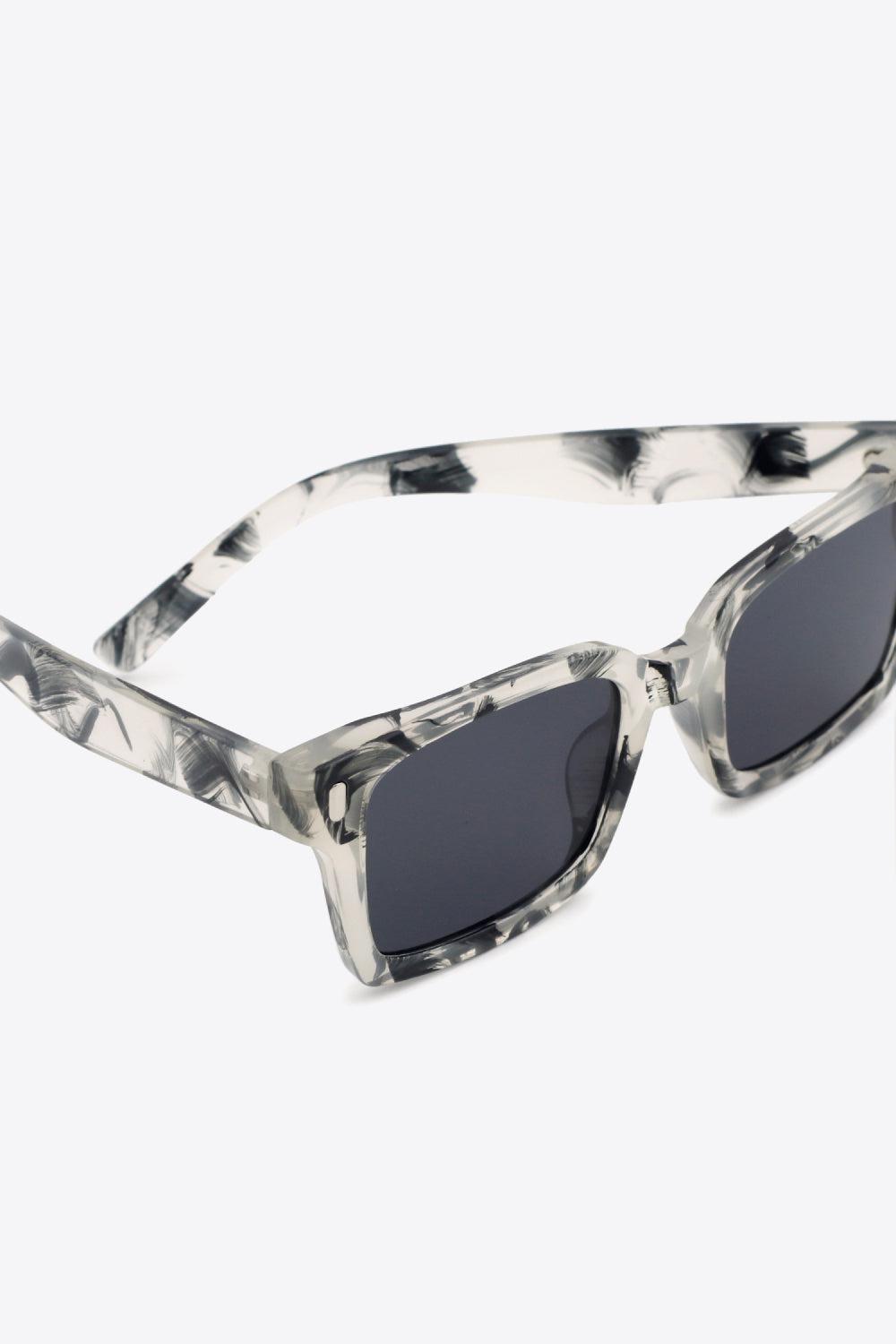UV400 Polycarbonate Square Sunglasses BLUE ZONE PLANET