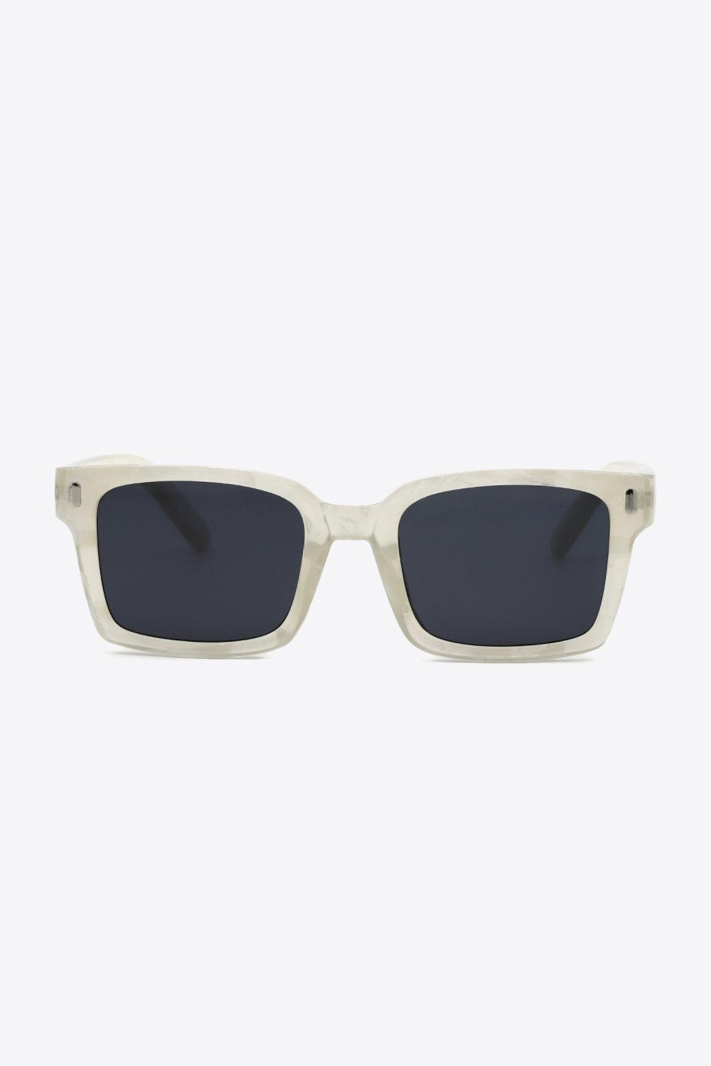 UV400 Polycarbonate Square Sunglasses BLUE ZONE PLANET