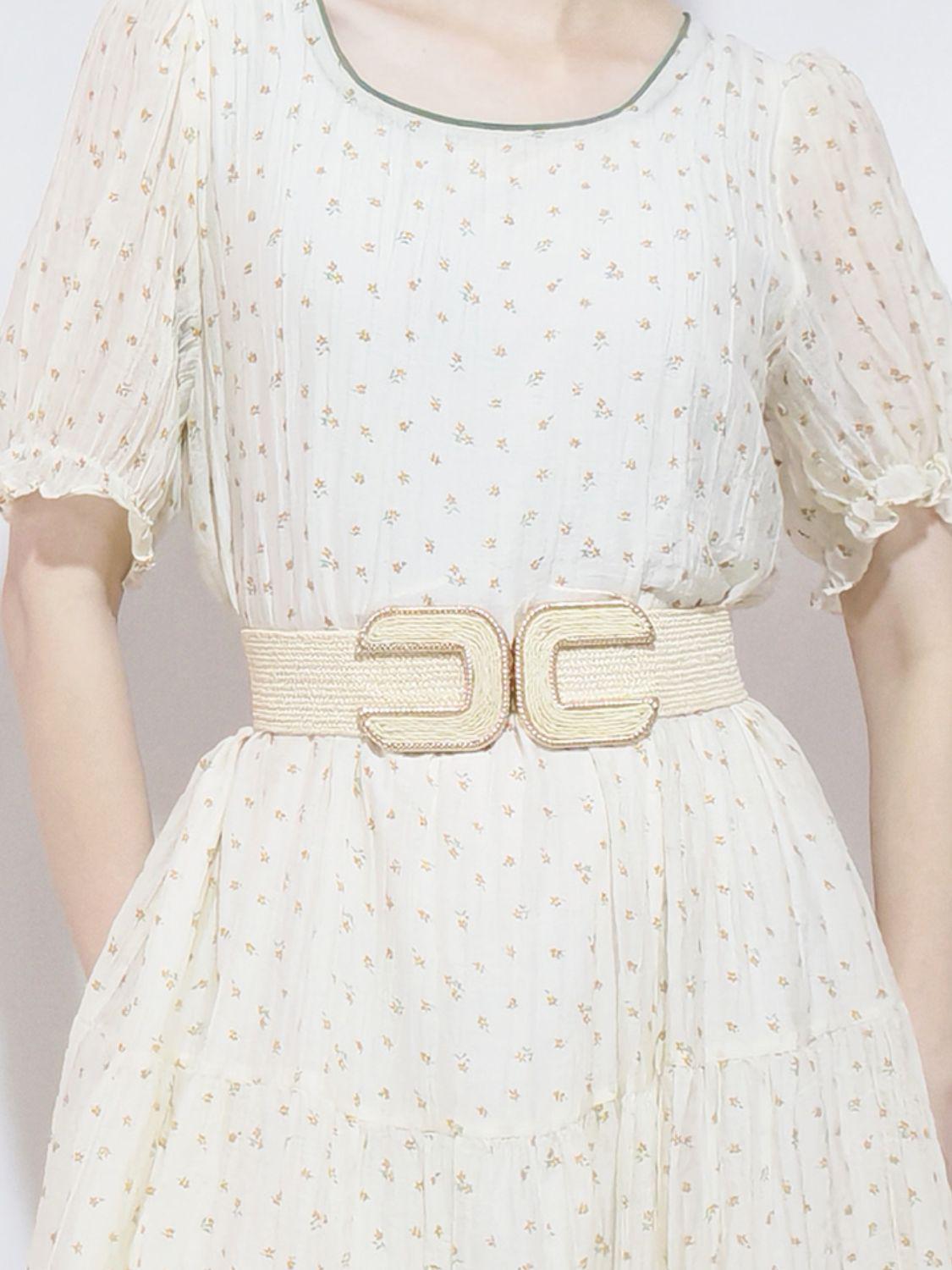 Wide Braid Belt BLUE ZONE PLANET