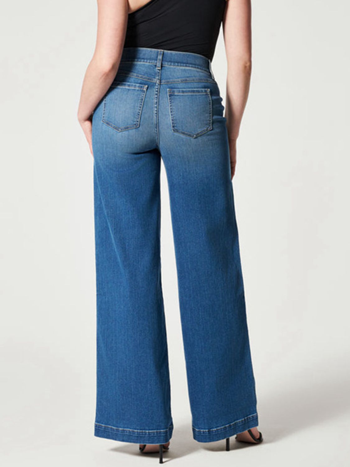 Wide Leg Long Jeans BLUE ZONE PLANET