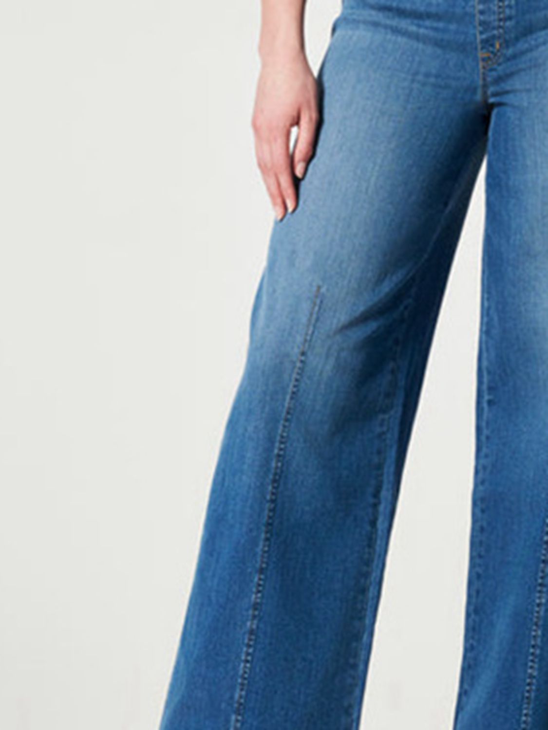 Wide Leg Long Jeans BLUE ZONE PLANET