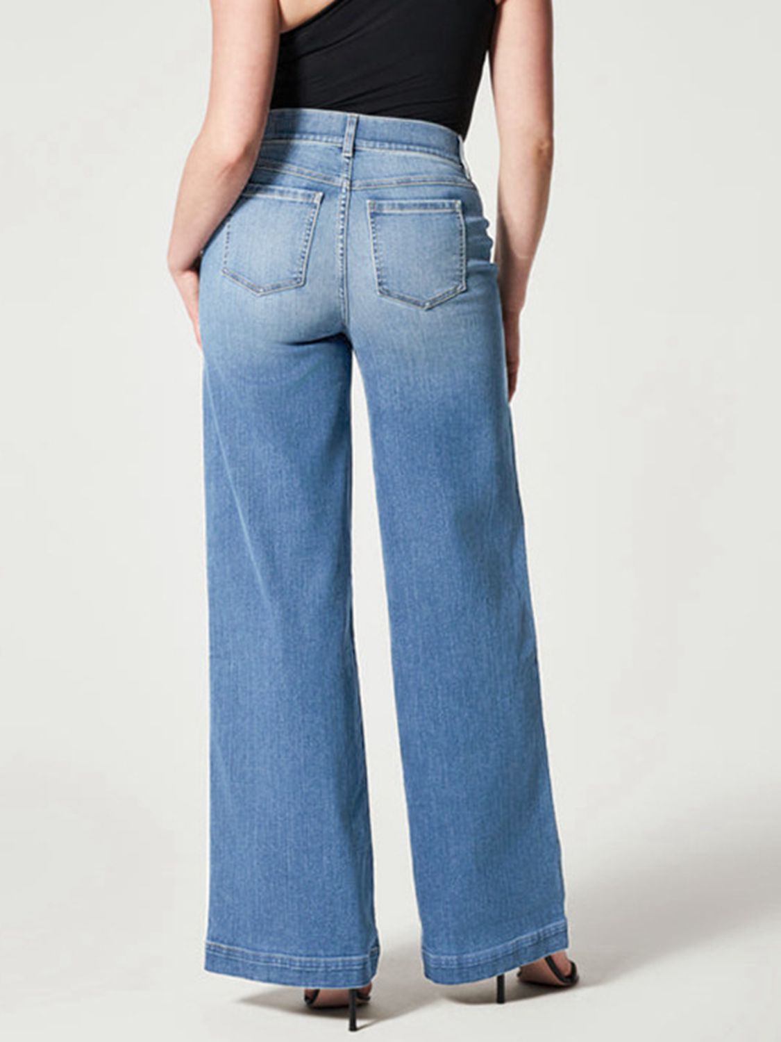 Wide Leg Long Jeans BLUE ZONE PLANET