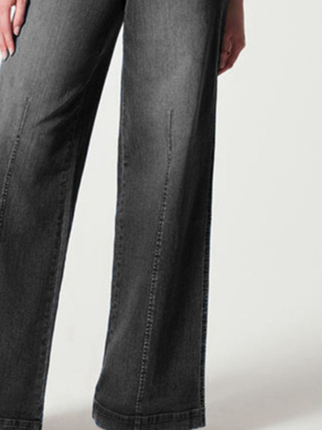 Wide Leg Long Jeans BLUE ZONE PLANET