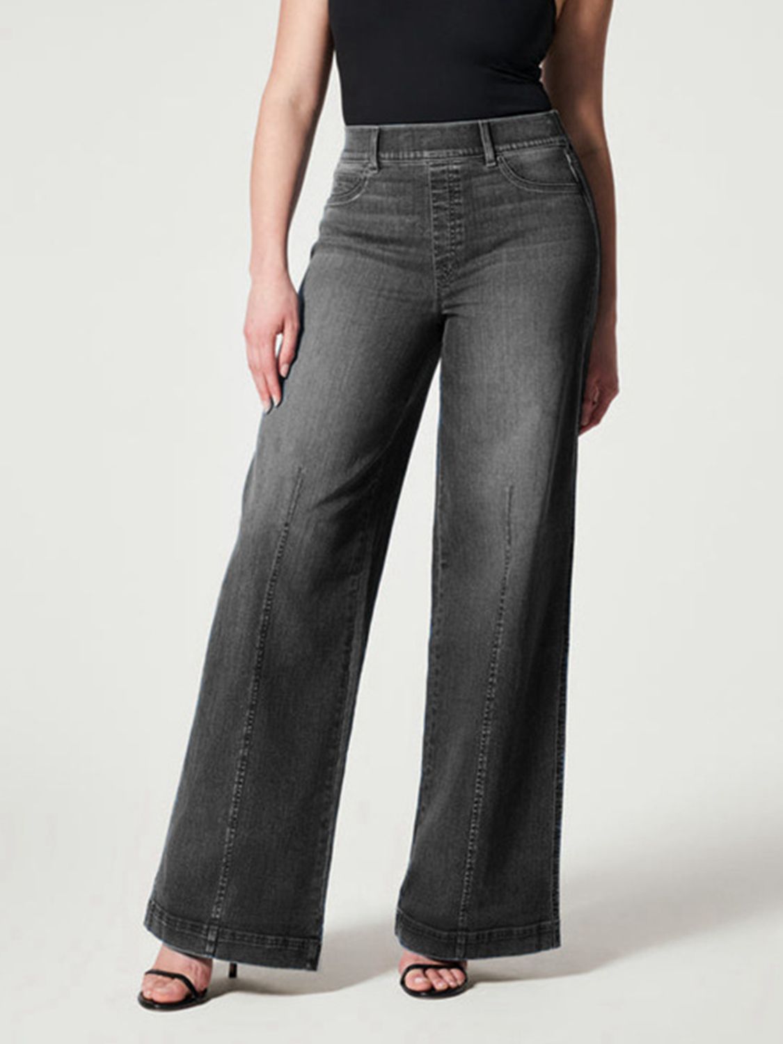 Wide Leg Long Jeans BLUE ZONE PLANET