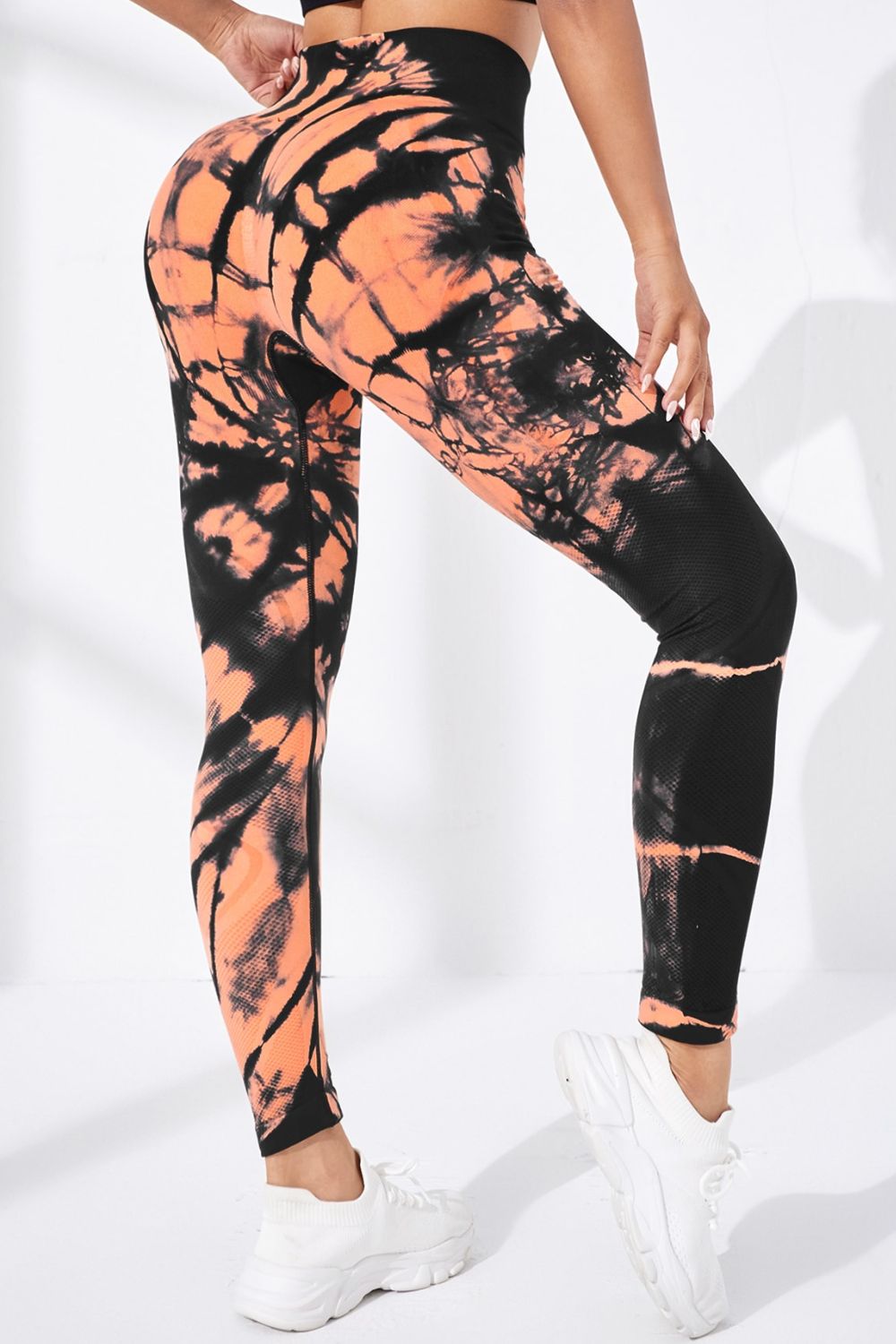 Wide Waistband Long Active Pants BLUE ZONE PLANET