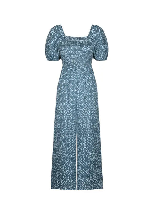 Women's New Fashion Printed Jumpsuit BLUE ZONE PLANET