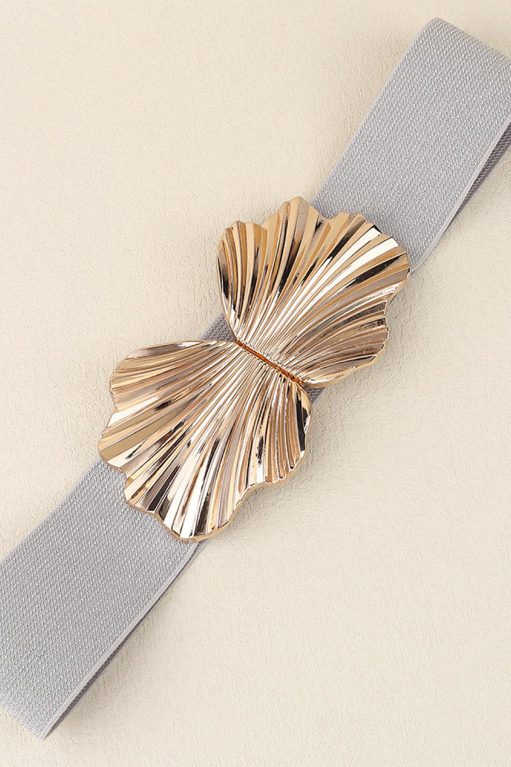 Zinc Alloy Buckle Elastic Belt BLUE ZONE PLANET