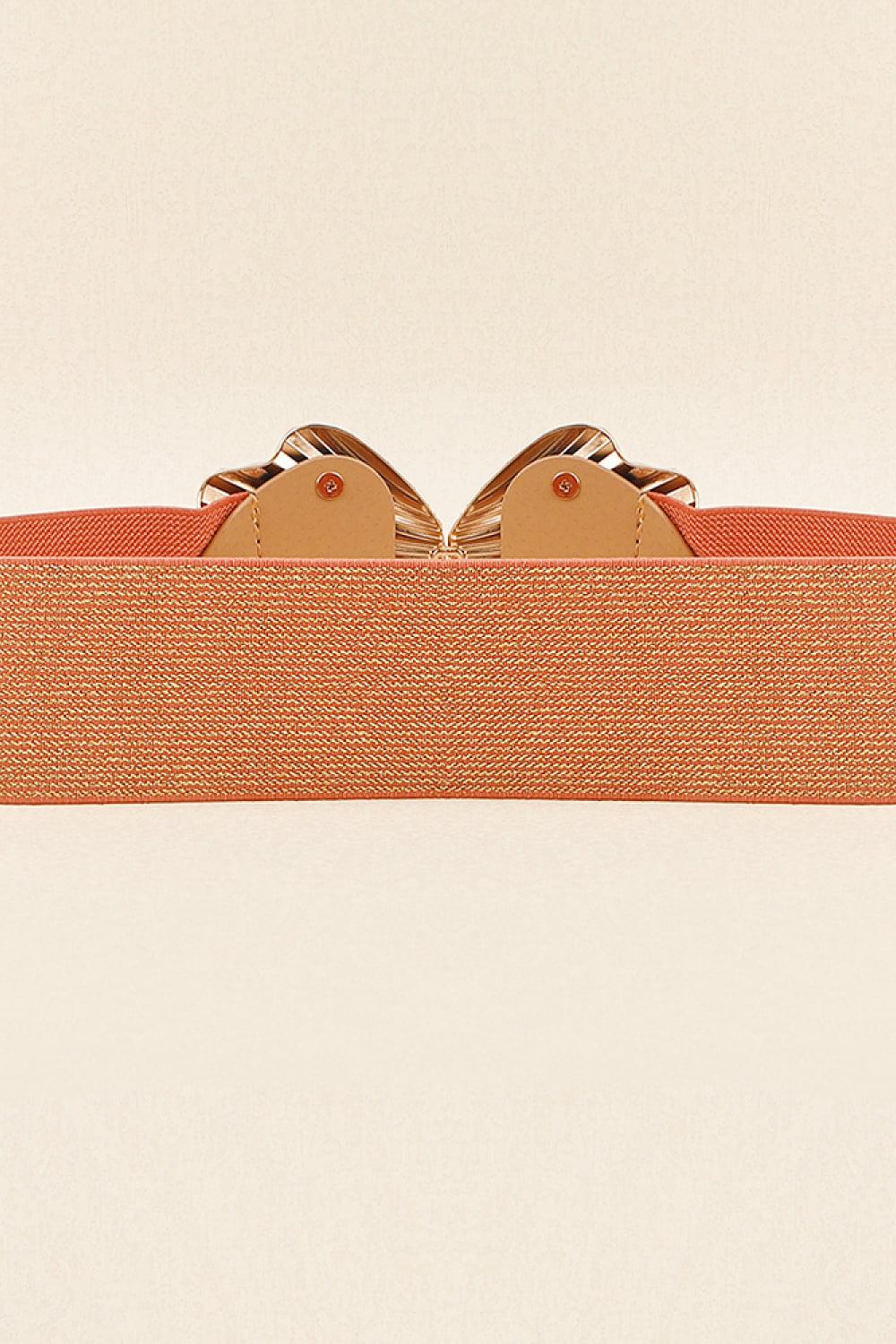 Zinc Alloy Buckle Elastic Belt BLUE ZONE PLANET