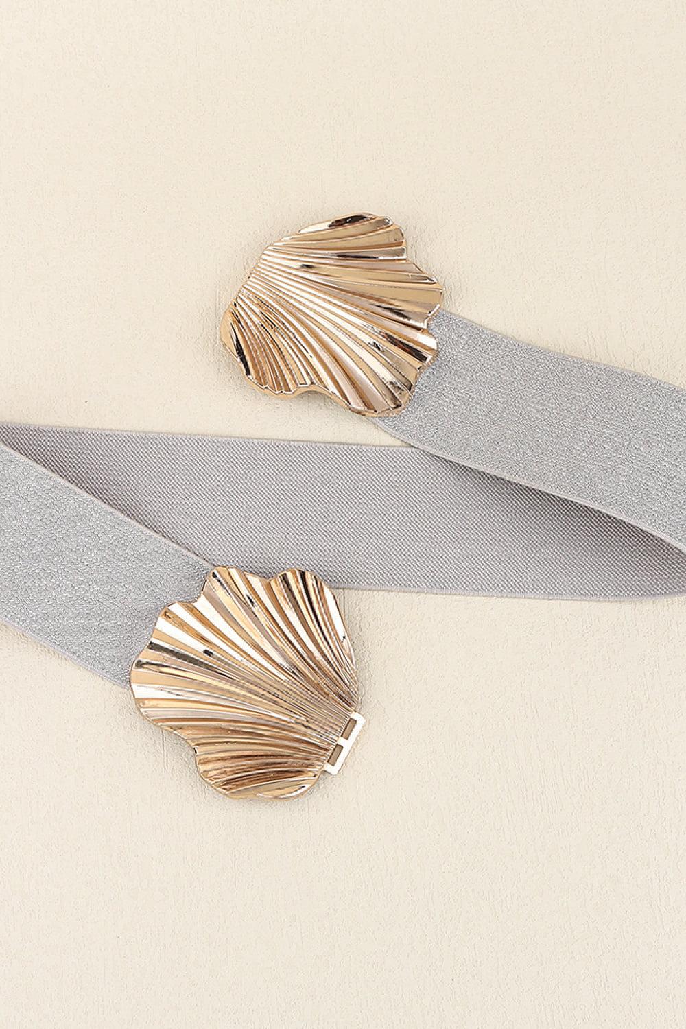 Zinc Alloy Buckle Elastic Belt BLUE ZONE PLANET