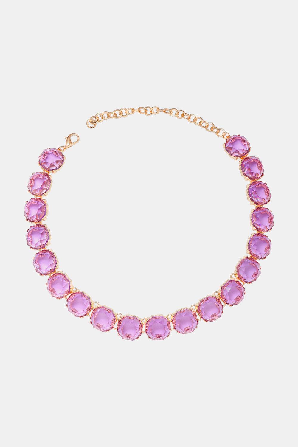 Zinc Alloy Resin Necklace BLUE ZONE PLANET