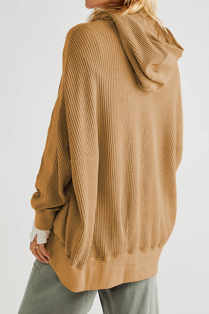 Zip-Up Long Sleeve Jacket BLUE ZONE PLANET