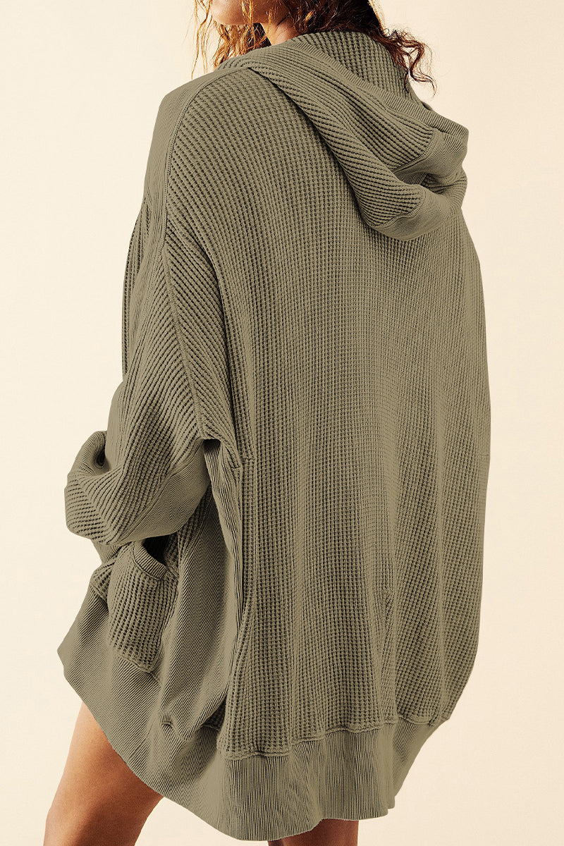 Zip-Up Long Sleeve Jacket BLUE ZONE PLANET