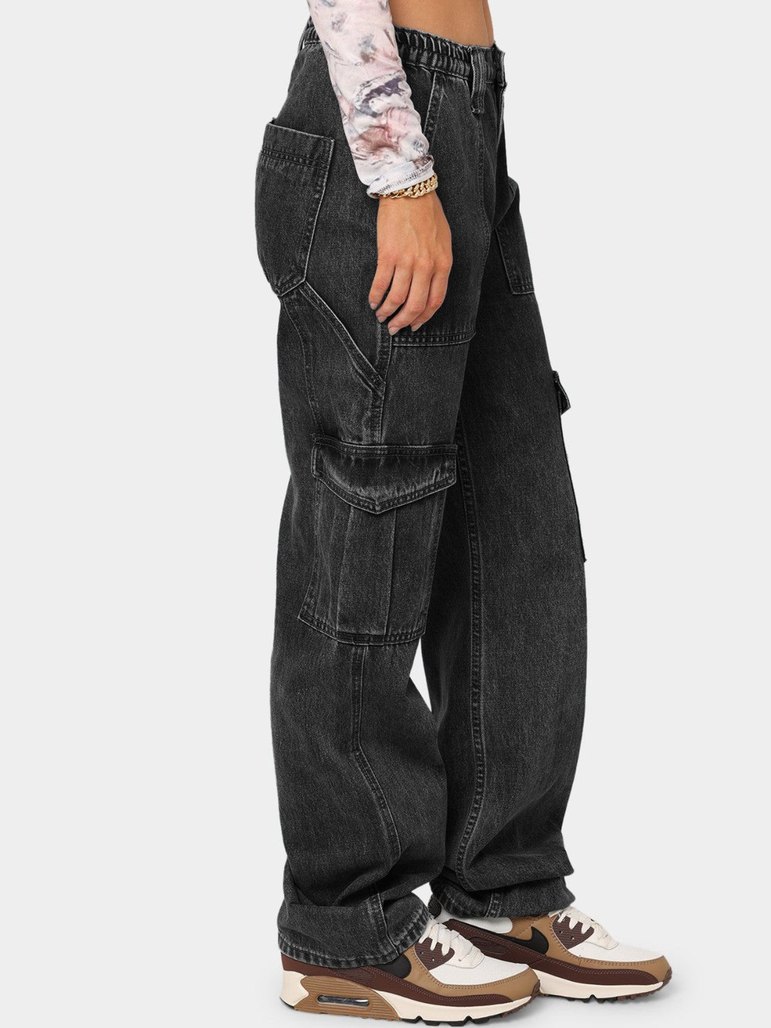 Straight Jeans with Pockets BLUE ZONE PLANET