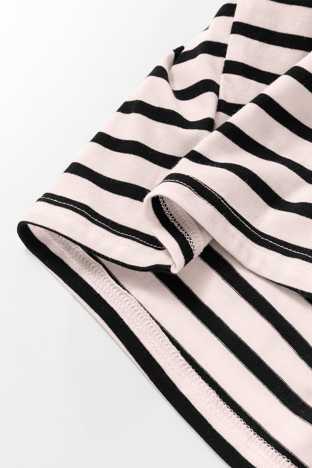 Blue Zone Planet | White Striped Print Sleeveless Buttoned Maxi Dress Blue Zone Planet