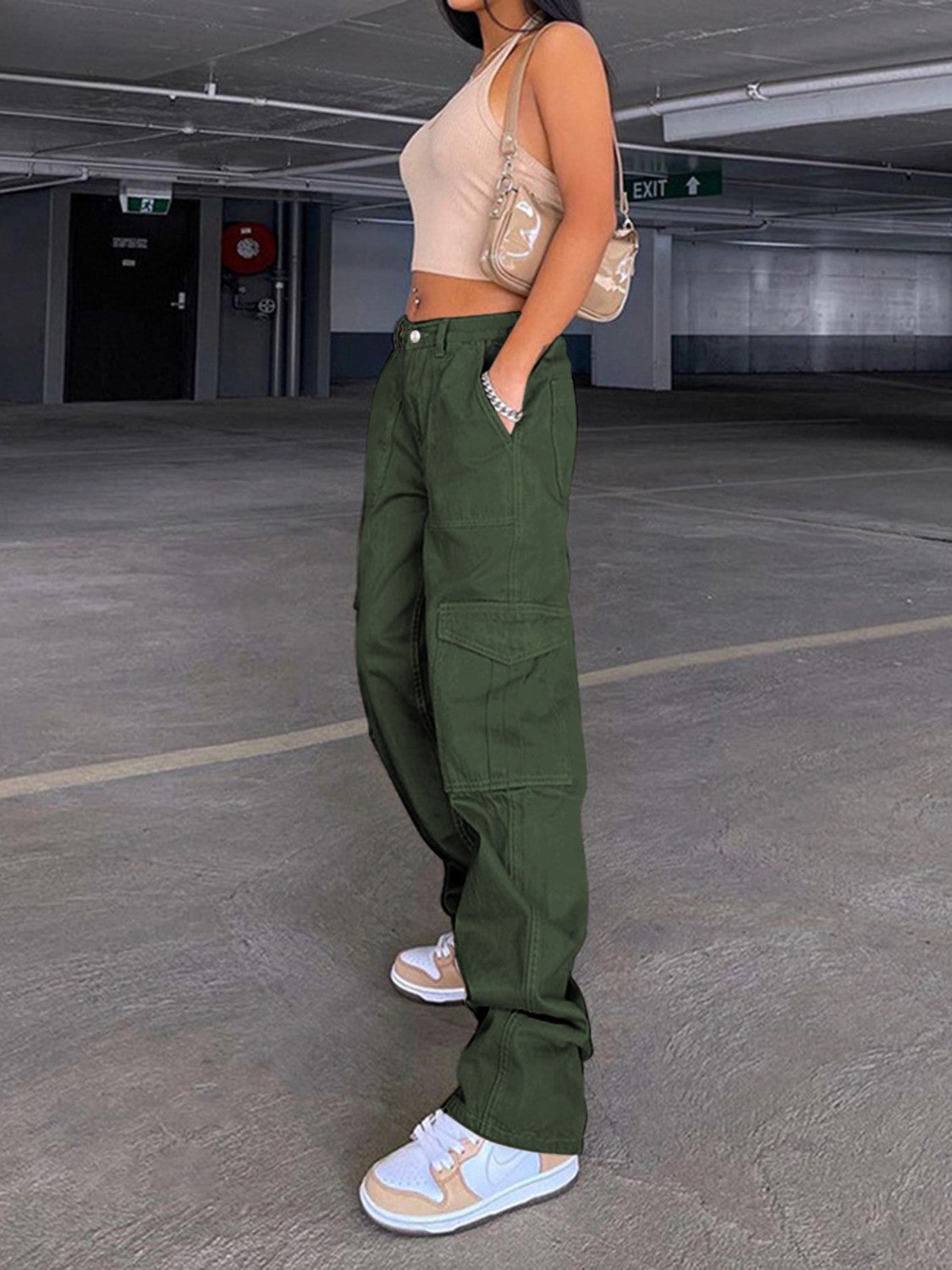 Straight Jeans with Pockets BLUE ZONE PLANET