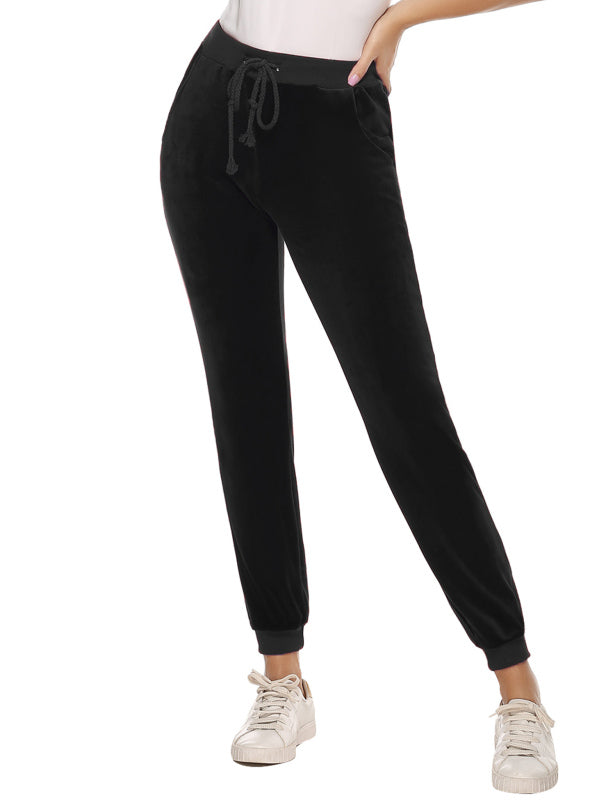 / Comfortable And Stylishwomen'S Velvet Suit BLUE ZONE PLANET