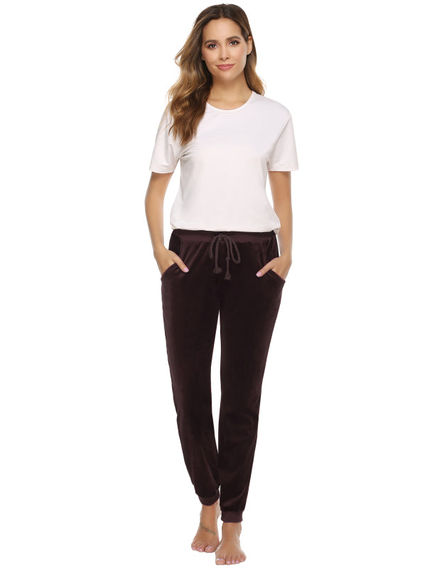/ Comfortable And Stylishwomen'S Velvet Suit BLUE ZONE PLANET