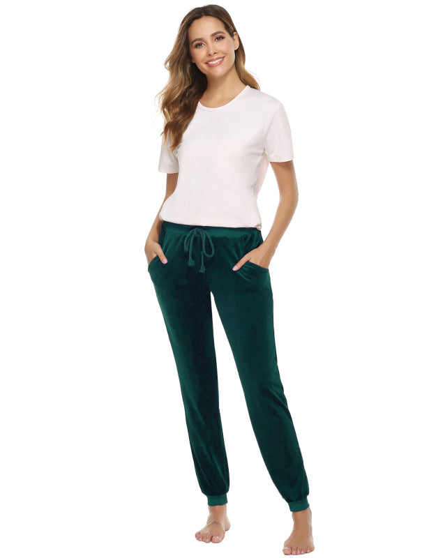 / Comfortable And Stylishwomen'S Velvet Suit BLUE ZONE PLANET