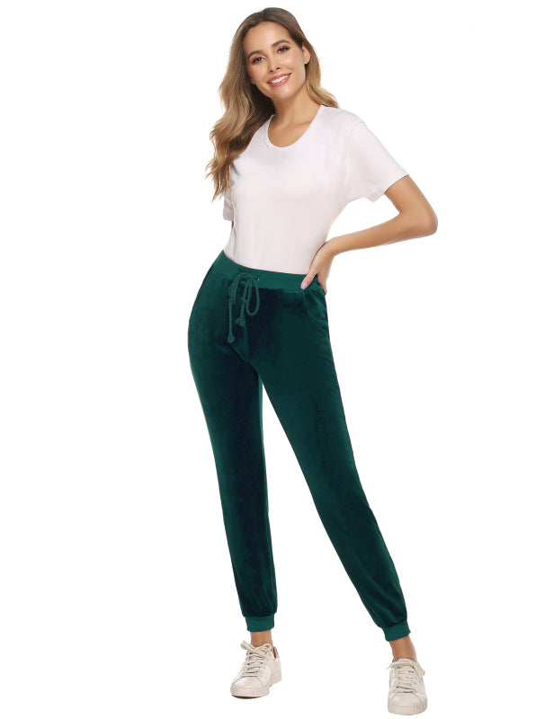 / Comfortable And Stylishwomen'S Velvet Suit BLUE ZONE PLANET
