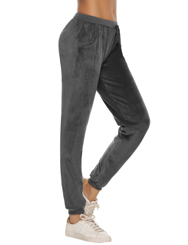 / Comfortable And Stylishwomen'S Velvet Suit BLUE ZONE PLANET