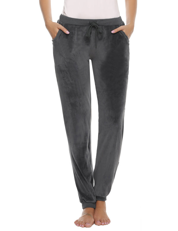 / Comfortable And Stylishwomen'S Velvet Suit BLUE ZONE PLANET