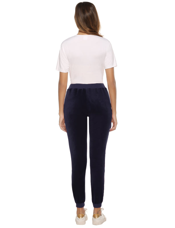 / Comfortable And Stylishwomen'S Velvet Suit BLUE ZONE PLANET