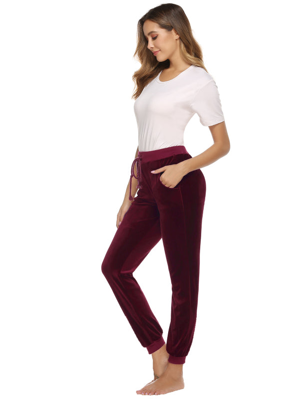 / Comfortable And Stylishwomen'S Velvet Suit BLUE ZONE PLANET