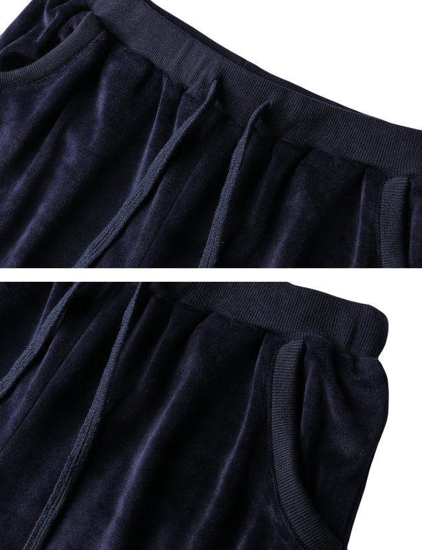 / Comfortable And Stylishwomen'S Velvet Suit BLUE ZONE PLANET
