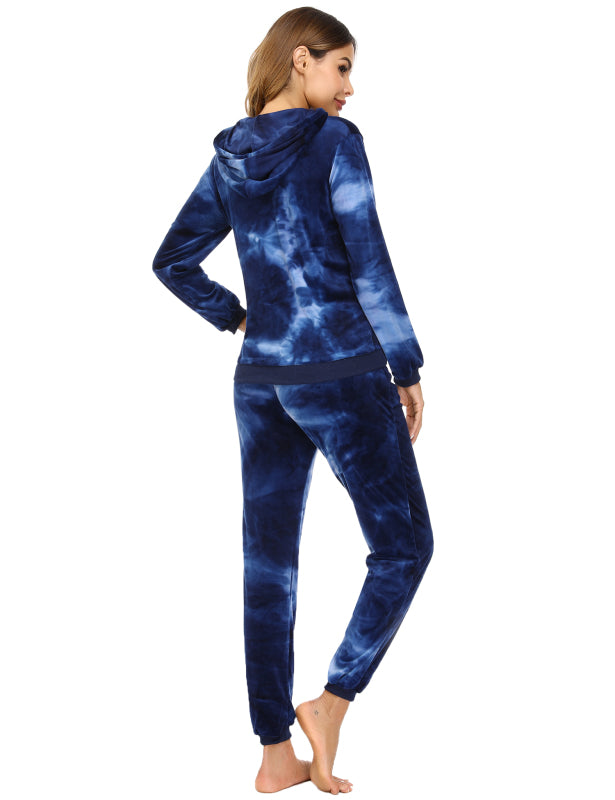 / Comfortable And Stylishwomen'S Velvet Suit BLUE ZONE PLANET