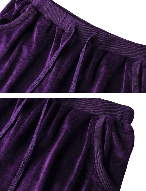 / Comfortable And Stylishwomen'S Velvet Suit BLUE ZONE PLANET