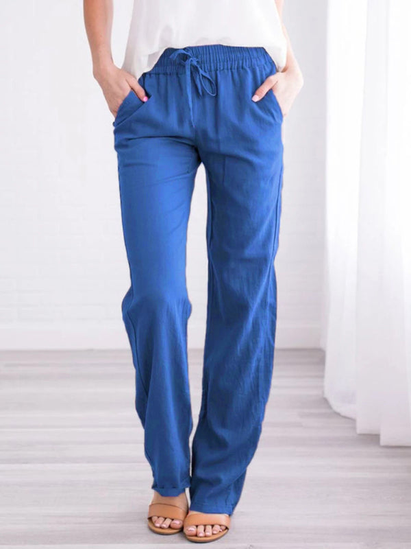 Blue Zone Planet | Cotton Loose Jogging Pajama Pants BLUE ZONE PLANET