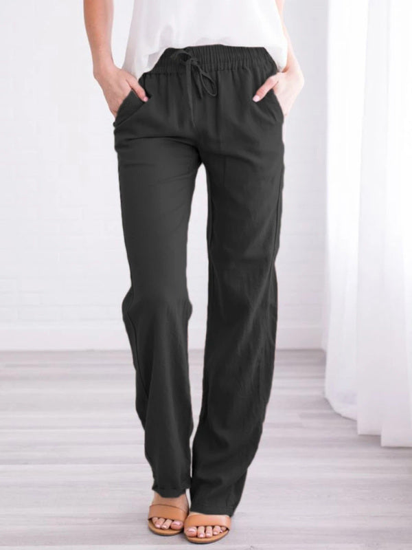 Blue Zone Planet | Cotton Loose Jogging Pajama Pants BLUE ZONE PLANET