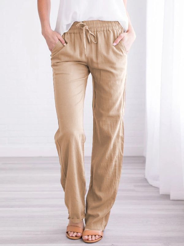 Blue Zone Planet | Cotton Loose Jogging Pajama Pants BLUE ZONE PLANET