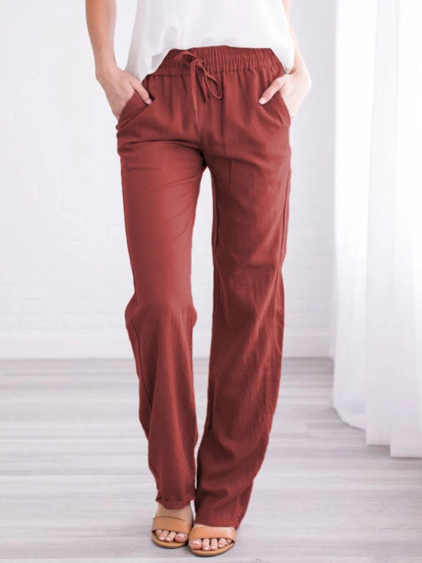 Blue Zone Planet | Cotton Loose Jogging Pajama Pants BLUE ZONE PLANET