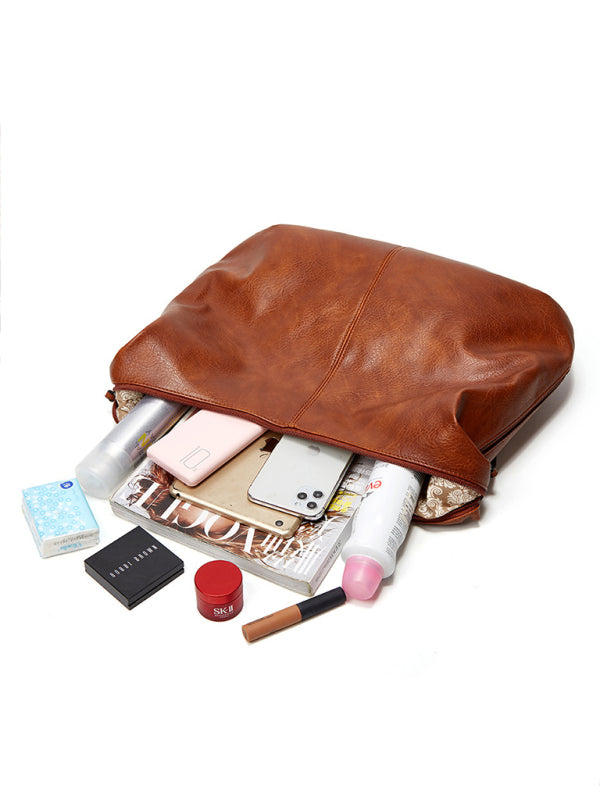 Blue Zone Planet | Portable Messenger Retro Foreign Trade Tote Bag BLUE ZONE PLANET