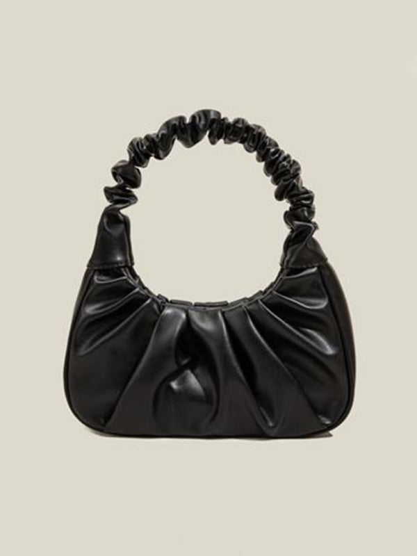 Blue Zone Planet | Underarm bag cloud pleat bag baguette one shoulder Messenger BLUE ZONE PLANET