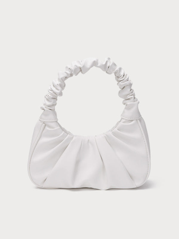 Blue Zone Planet | Underarm bag cloud pleat bag baguette one shoulder Messenger BLUE ZONE PLANET