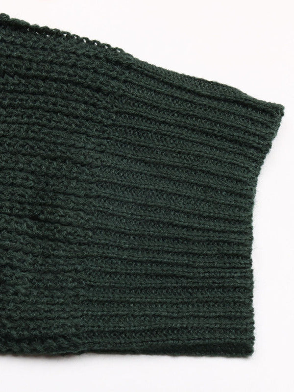 Blue Zone Planet | Black And White Contrast Sweater Cardigan BLUE ZONE PLANET
