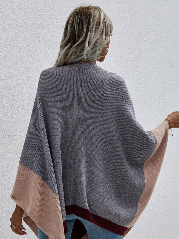 Blue Zone Planet |  Kiera's Plaid Oversized Loose Knit Cardigan BLUE ZONE PLANET