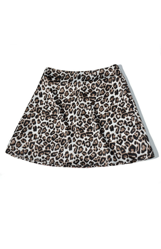 Blue Zone Planet | Laura's High Waist Satin Floral Print Short Mini Skirt BLUE ZONE PLANET