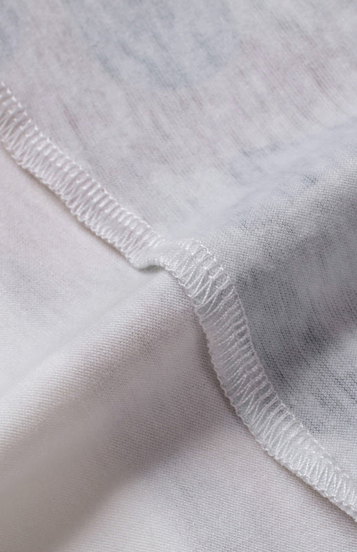 Blue Zone Planet | Striped Camo Crew Neck Panel Short Sleeve Top BLUE ZONE PLANET