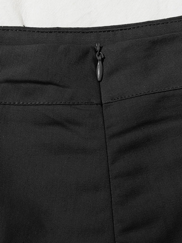 Blue Zone Planet | lotus leaf edge loose shorts BLUE ZONE PLANET