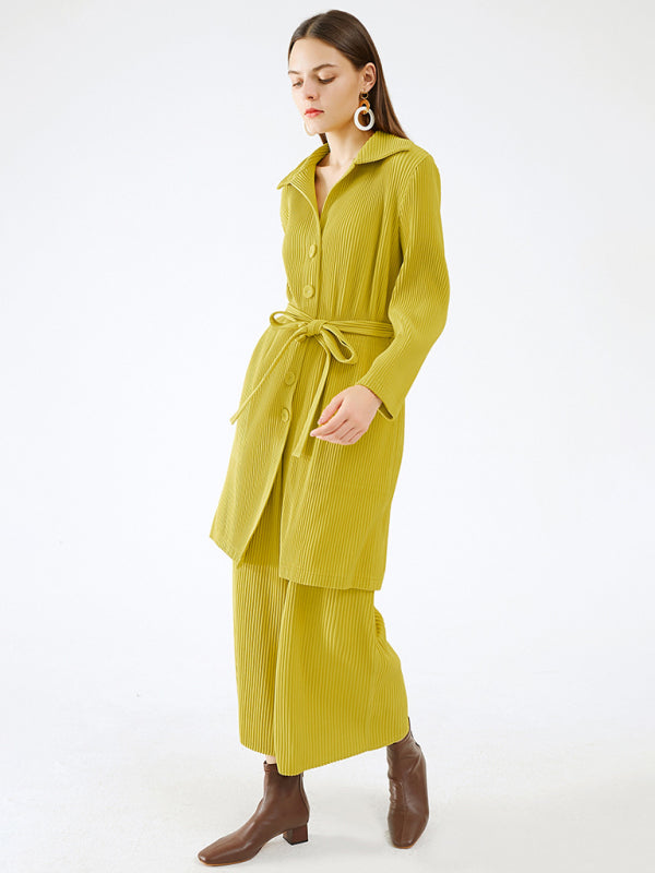 Blue Zone Planet | Women's Lapel Single Breasted Top Suit Two Piece BLUE ZONE PLANET